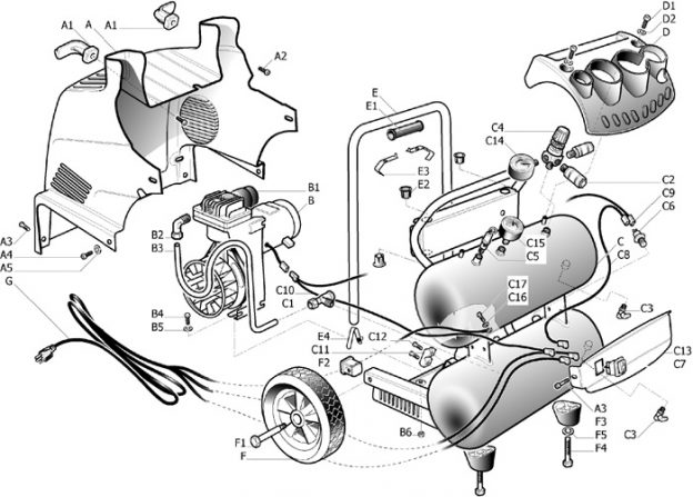 Husky Air Compressor Regulator Wiring Diagram