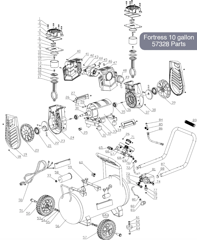 FORTRESS 57328 Parts