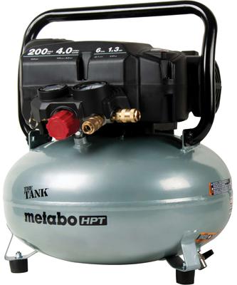 Metabo HPT  Pancake Air Compressor, 200 PSI, 6 Gallon - EC914S