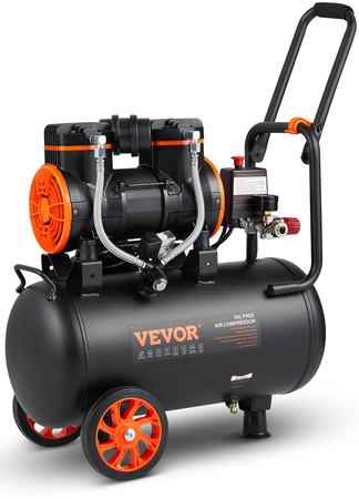 VEVOR 6.3 Gallon Air Compressor, 2HP 3.35 CFM@90PSI