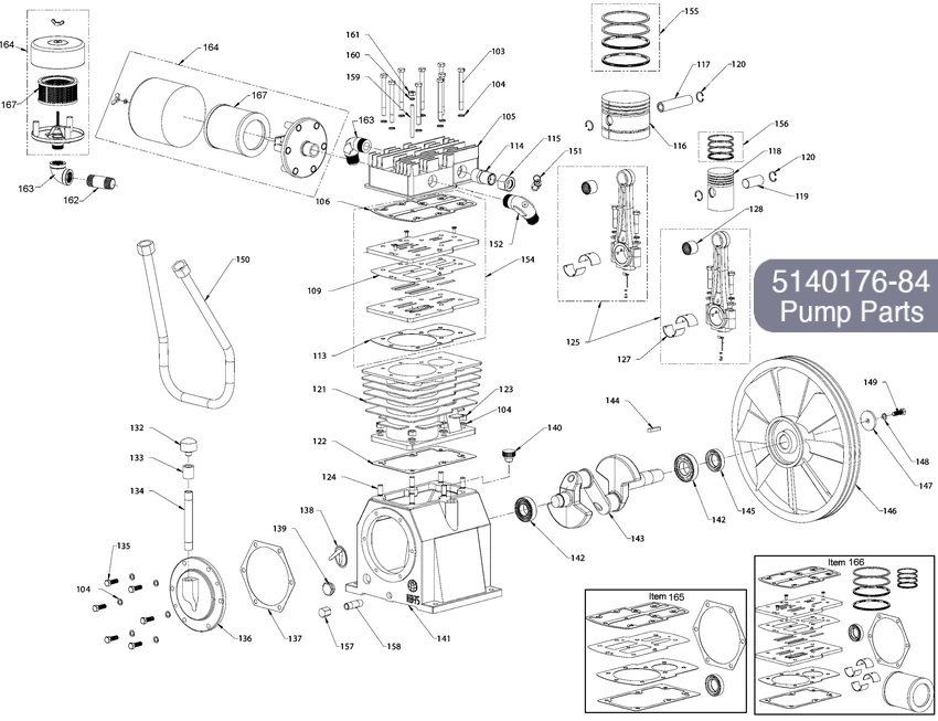 Pump 5140176-84 Parts Diagram