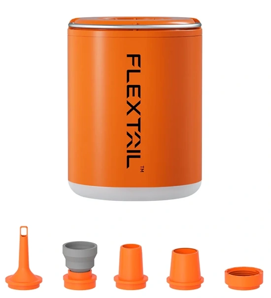 FLEXTAILGEAR Portable Air Pump with Camping Lantern